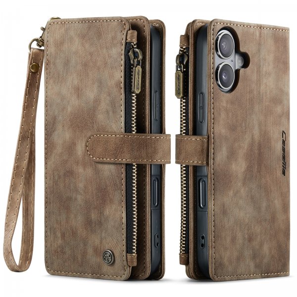 CaseMe iPhone 17 Fodral C30 Series Brun
