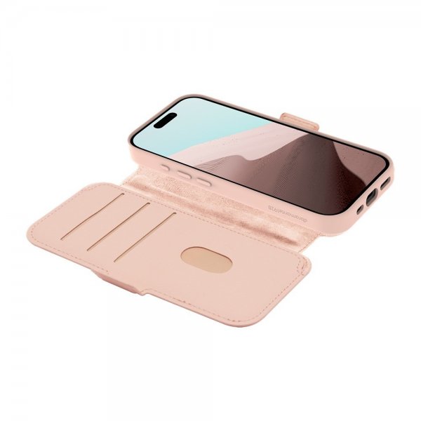 dbramante1928 iPhone 17 Fodral Lynge MagSafe ICON Pink Sand