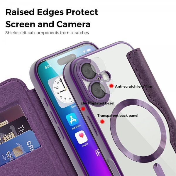 iPhone 17 Fodral MagSafe Lila