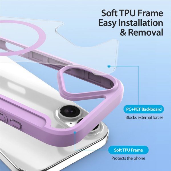 Dux Ducis iPhone 17 Fodral Skin X Pro Series MagSafe Lila