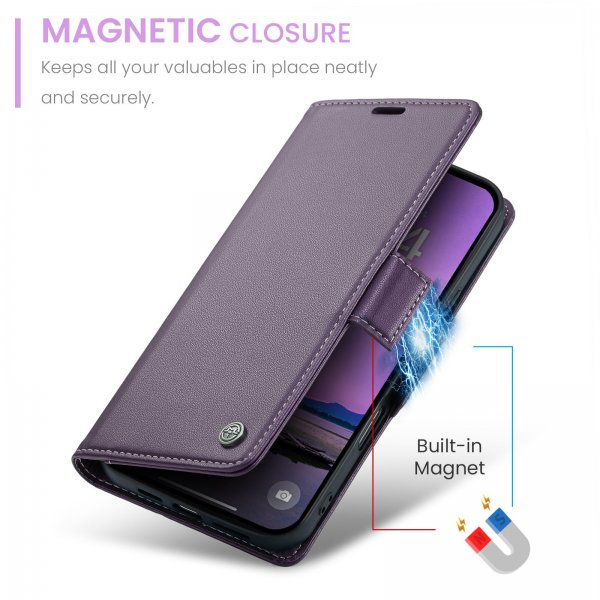 CaseMe iPhone 17 Pro Fodral 023 Series Lila