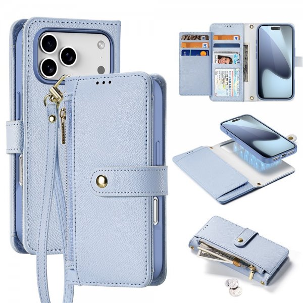Dux Ducis iPhone 17 Pro Fodral 2-i-1 Lawa Series MagSafe Blå