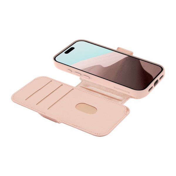 dbramante1928 iPhone 17 Pro Fodral Lynge MagSafe ICON Pink Sand
