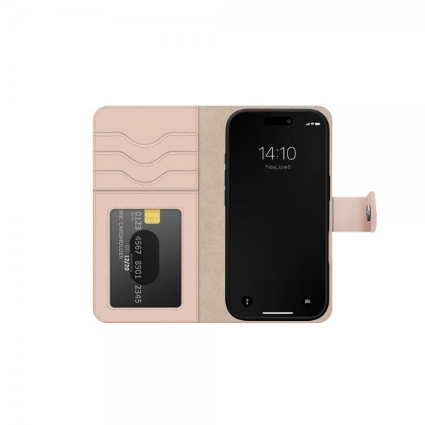 Ideal of Sweden iPhone 17 Pro Fodral Magnet Wallet+ MagSafe Rosa
