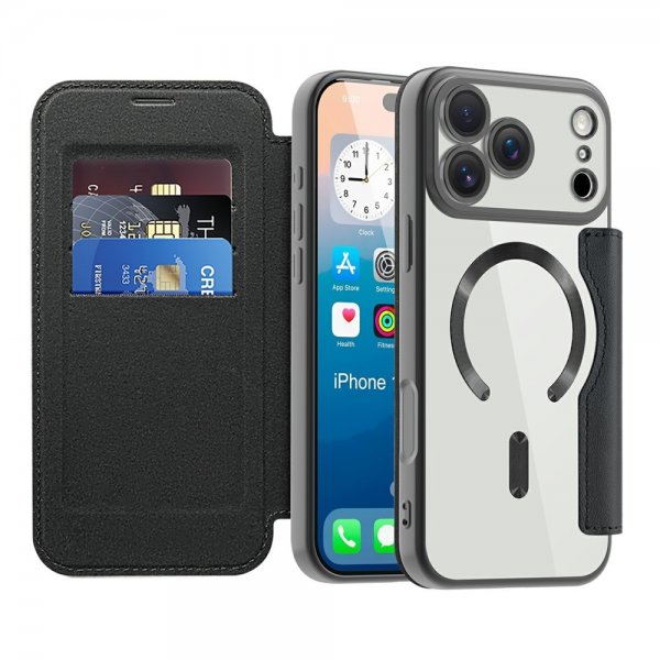 iPhone 17 Pro Fodral MagSafe Svart