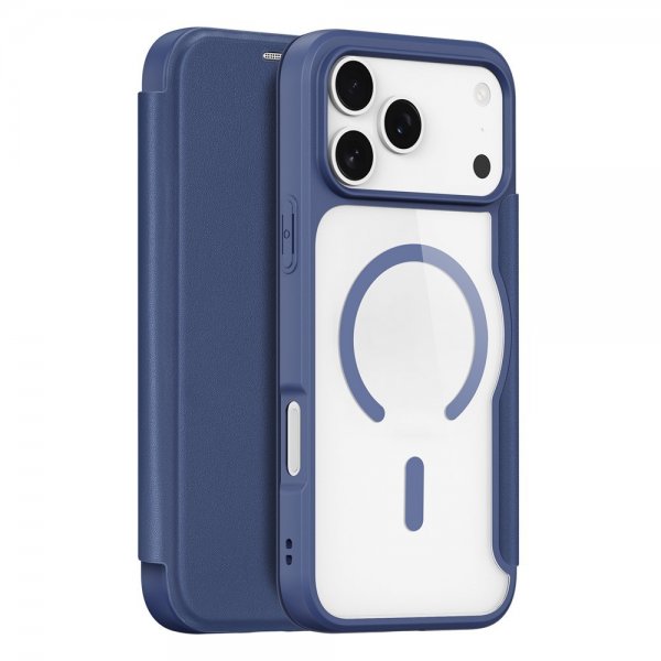 Dux Ducis iPhone 17 Pro Fodral Skin X Pro Series MagSafe Blå