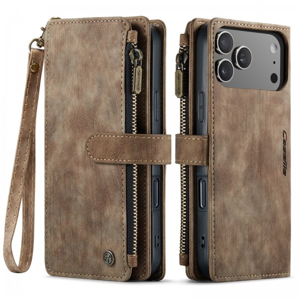 CaseMe iPhone 17 Pro Max Fodral C30 Series Brun