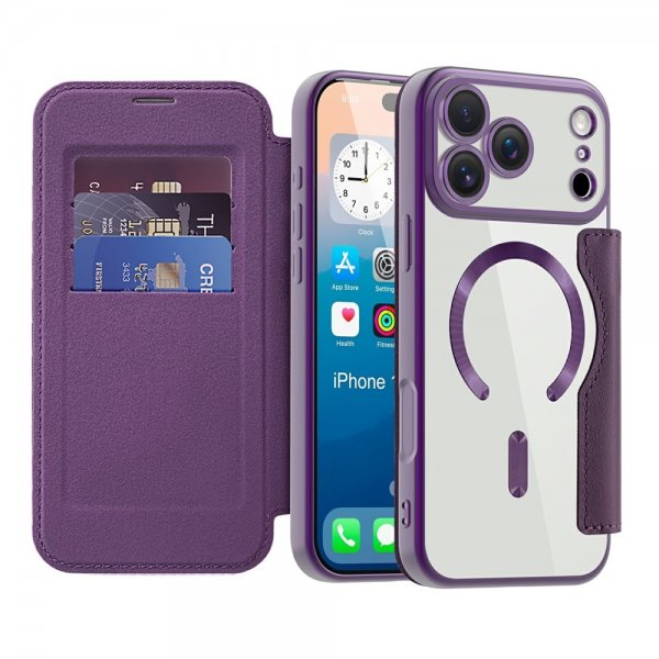 iPhone 17 Pro Max Fodral MagSafe Lila