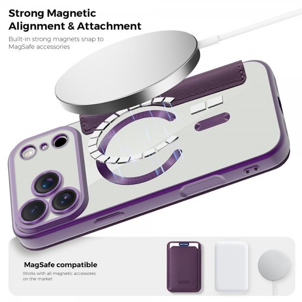 iPhone 17 Pro Max Fodral MagSafe Lila