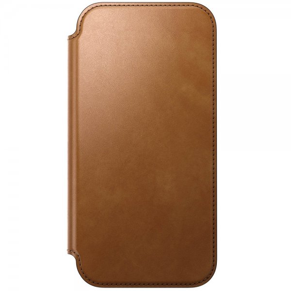Nomad iPhone 17 Pro Max Fodral Modern Leather Folio English Tan