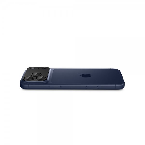 Spigen iPhone 17 Pro Max Kameraskydd Glas.tR EZ Fit Optik Pro XL Svart