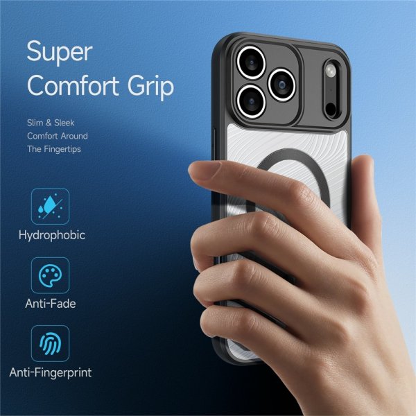 Dux Ducis iPhone 17 Pro Max Skal Aimo Series MagSafe Svart