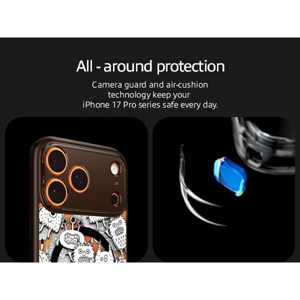 Spigen iPhone 17 Pro Max Skal C11 MagFit Inkverse