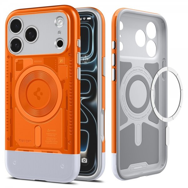 Spigen iPhone 17 Pro Max Skal Classic C1 MagFit Tangerine