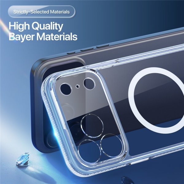 Dux Ducis iPhone 17 Pro Max Skal Clin Series MagSafe Transparent