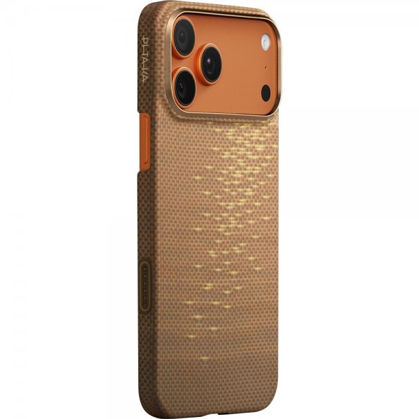 Pitaka iPhone 17 Pro Max Skal Edge Golden Glint