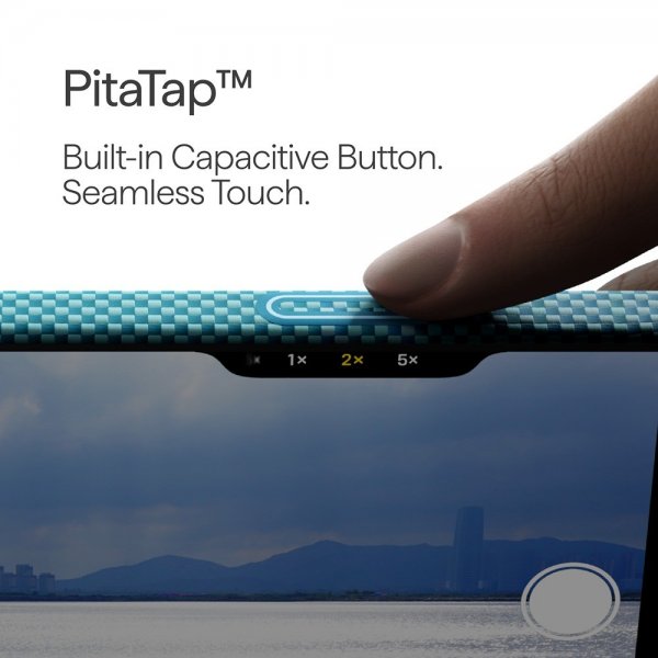 Pitaka iPhone 17 Pro Max Skal Edge Lucid Blue