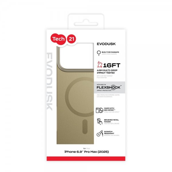Tech21 iPhone 17 Pro Max Skal EvoDusk MagSafe Copper