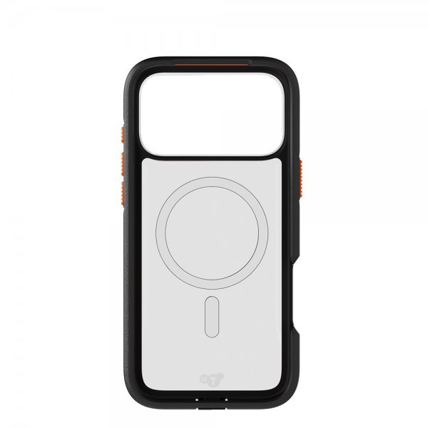 Tech21 iPhone 17 Pro Max Skal EvoPro MagSafe Transparent Svart