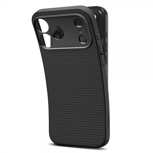 Spigen iPhone 17 Pro Max Skal Liquid Air Matte Black