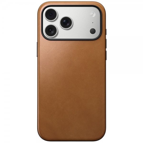 Nomad iPhone 17 Pro Max Skal Modern Leather Case English Tan