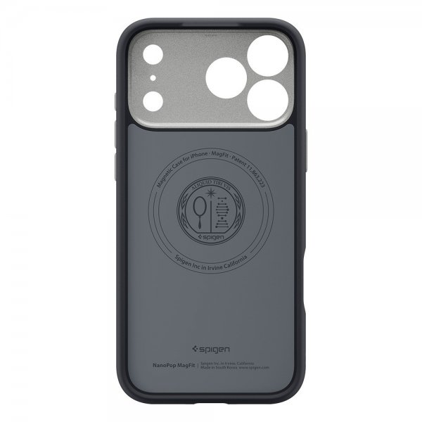 Spigen iPhone 17 Pro Max Skal Nano Pop MagFit Black Sesame