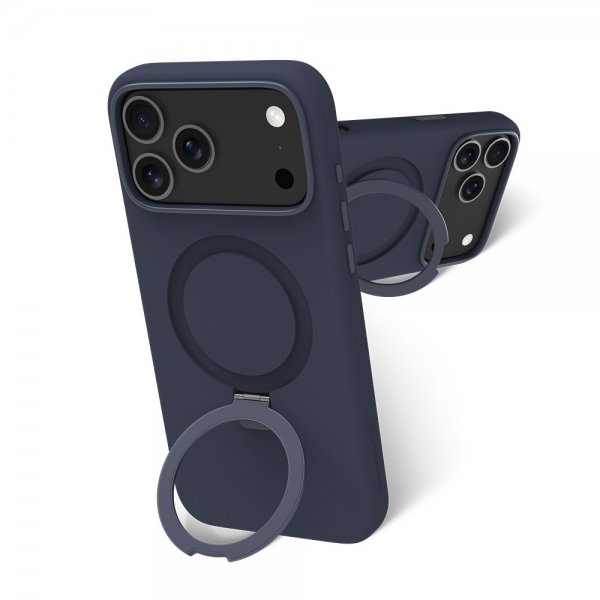 dbramante1928 iPhone 17 Pro Max Skal Roskilde MagSafe Kickstand ICON Deep Water