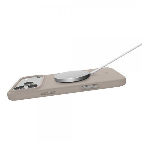 Spigen iPhone 17 Pro Max Skal Silicone Fit MagFit Stone