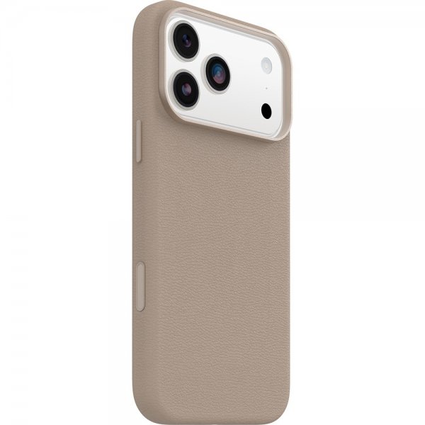 Otterbox iPhone 17 Pro Max Skal Symmetry Cactus Leather MagSafe Grey Comfort