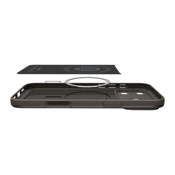 Spigen iPhone 17 Pro Max Skal Thin Fit MagFit Gunmetal