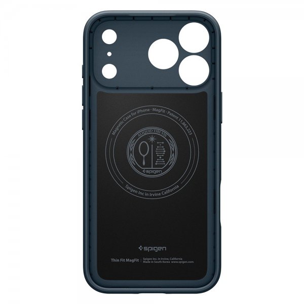 Spigen iPhone 17 Pro Max Skal Thin Fit MagFit Metal Slate