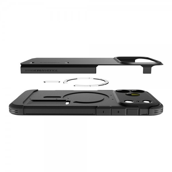 Spigen iPhone 17 Pro Max Skal Tough Armor T MagFit Svart