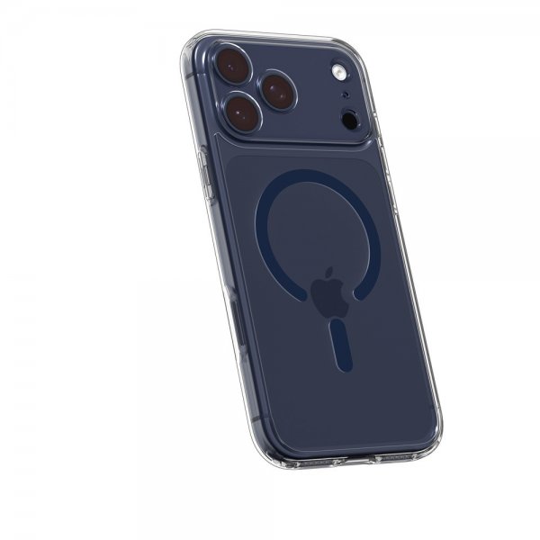 Spigen iPhone 17 Pro Max Skal Ultra Hybrid MagFit Clear Deep Blue