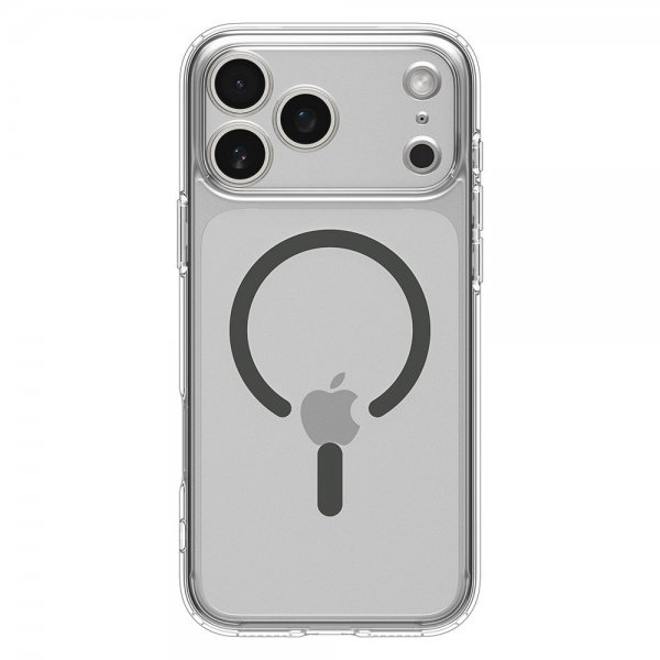 Spigen iPhone 17 Pro Max Skal Ultra Hybrid MagFit Clear Graphite
