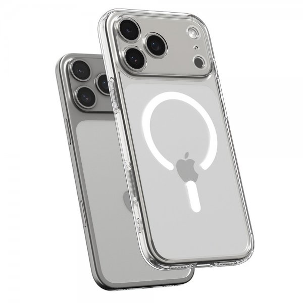 Spigen iPhone 17 Pro Max Skal Ultra Hybrid MagFit Clear White