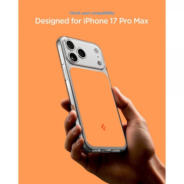 Spigen iPhone 17 Pro Max Skal Ultra Hybrid T MagFit Glossy Orange