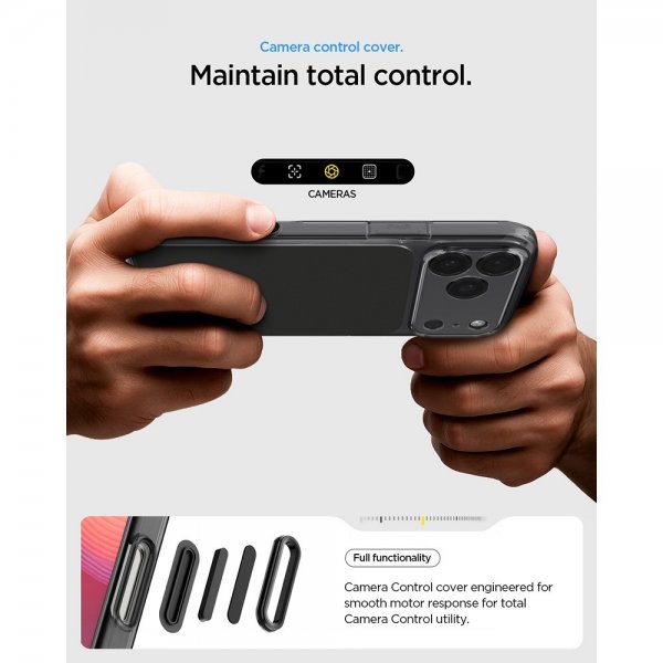Spigen iPhone 17 Pro Max Skal Ultra Hybrid T MagFit Matte Black