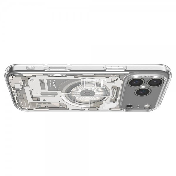 Spigen iPhone 17 Pro Max Skal Ultra Hybrid Zero One MagFit Natural Titanium