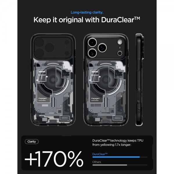 Spigen iPhone 17 Pro Max Skal Ultra Hybrid Zero One MagFit Svart