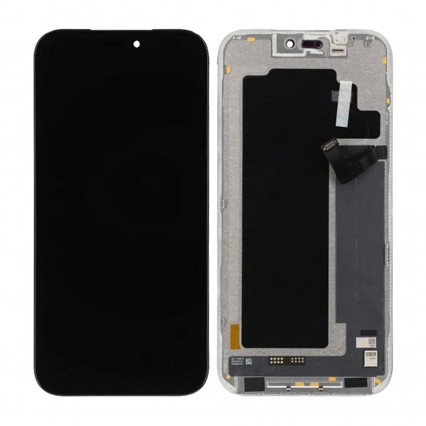 iPhone 17 Pro Max Soft OLED Display High Quality Black (RJ brand)