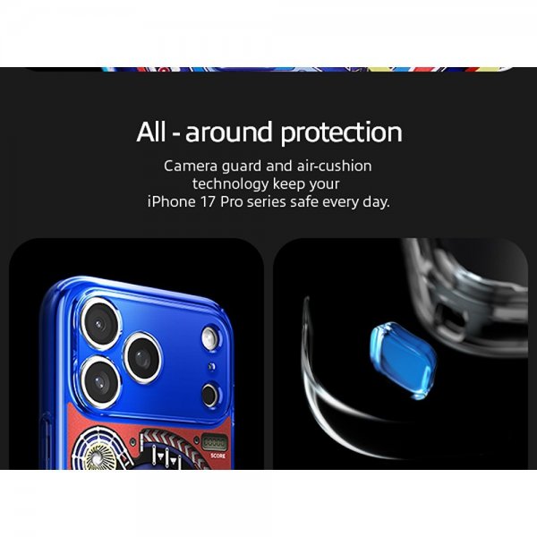 Spigen iPhone 17 Pro Skal C11 MagFit Arcade