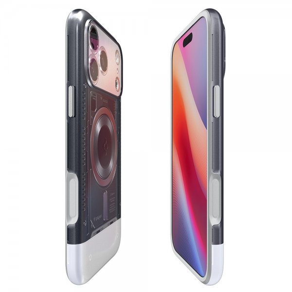 Spigen iPhone 17 Pro Skal Classic C1 MagFit Graphite
