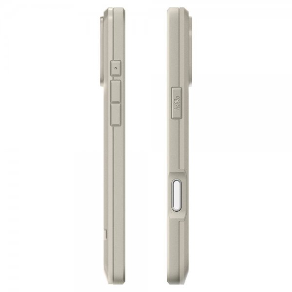 Spigen iPhone 17 Pro Skal Classic LS MagFit Stone