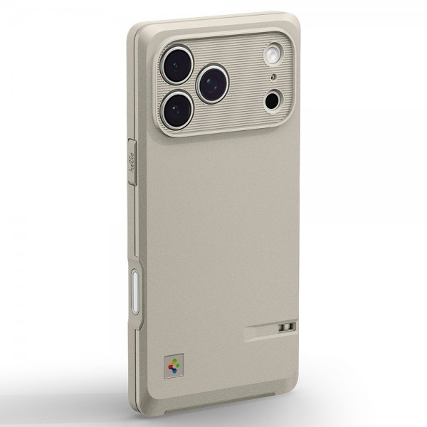 Spigen iPhone 17 Pro Skal Classic LS MagFit Stone