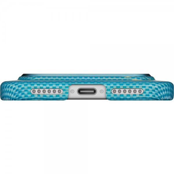 Pitaka iPhone 17 Pro Skal Edge Lucid Blue