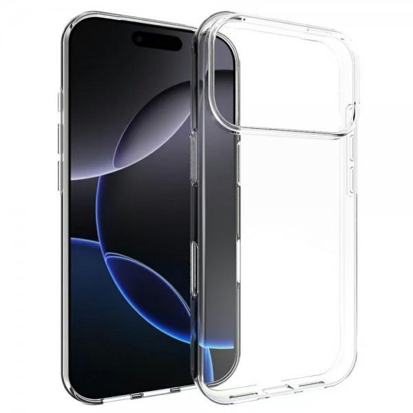 Nordic Covers iPhone 17 Pro Skal Feather Series Transparent