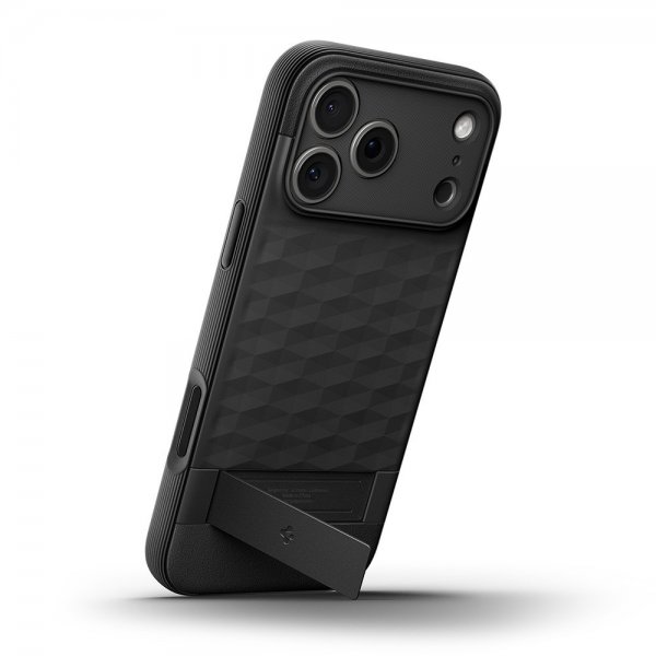 Spigen iPhone 17 Pro Skal Parallax S MagFit Matte Black
