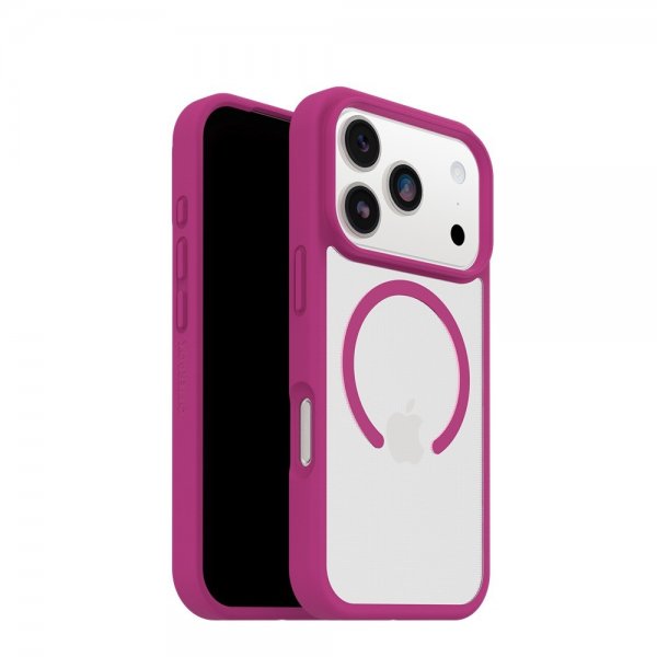 Otterbox iPhone 17 Pro Skal React MagSafe Pink Awakening