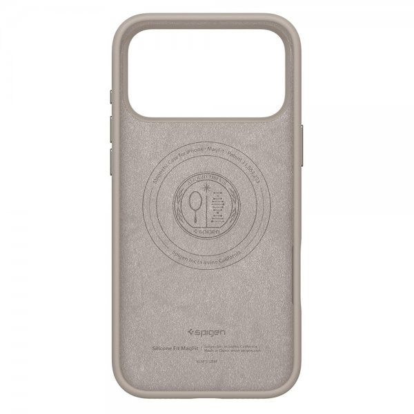 Spigen iPhone 17 Pro Skal Silicone Fit MagFit Stone