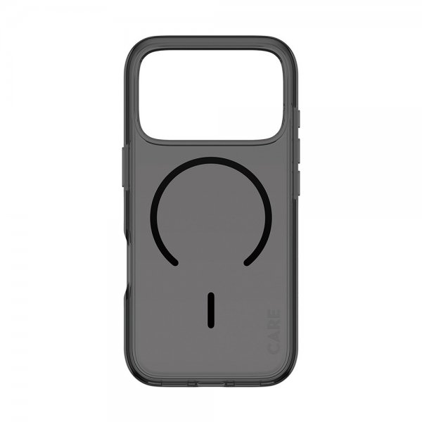 CARE by PanzerGlass iPhone 17 Pro Skal Smokey MagSafe Svart